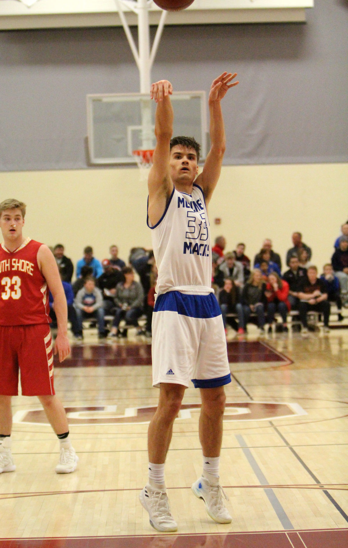 McDonell boys basketball vs South Shore at Spooner 3-10-18